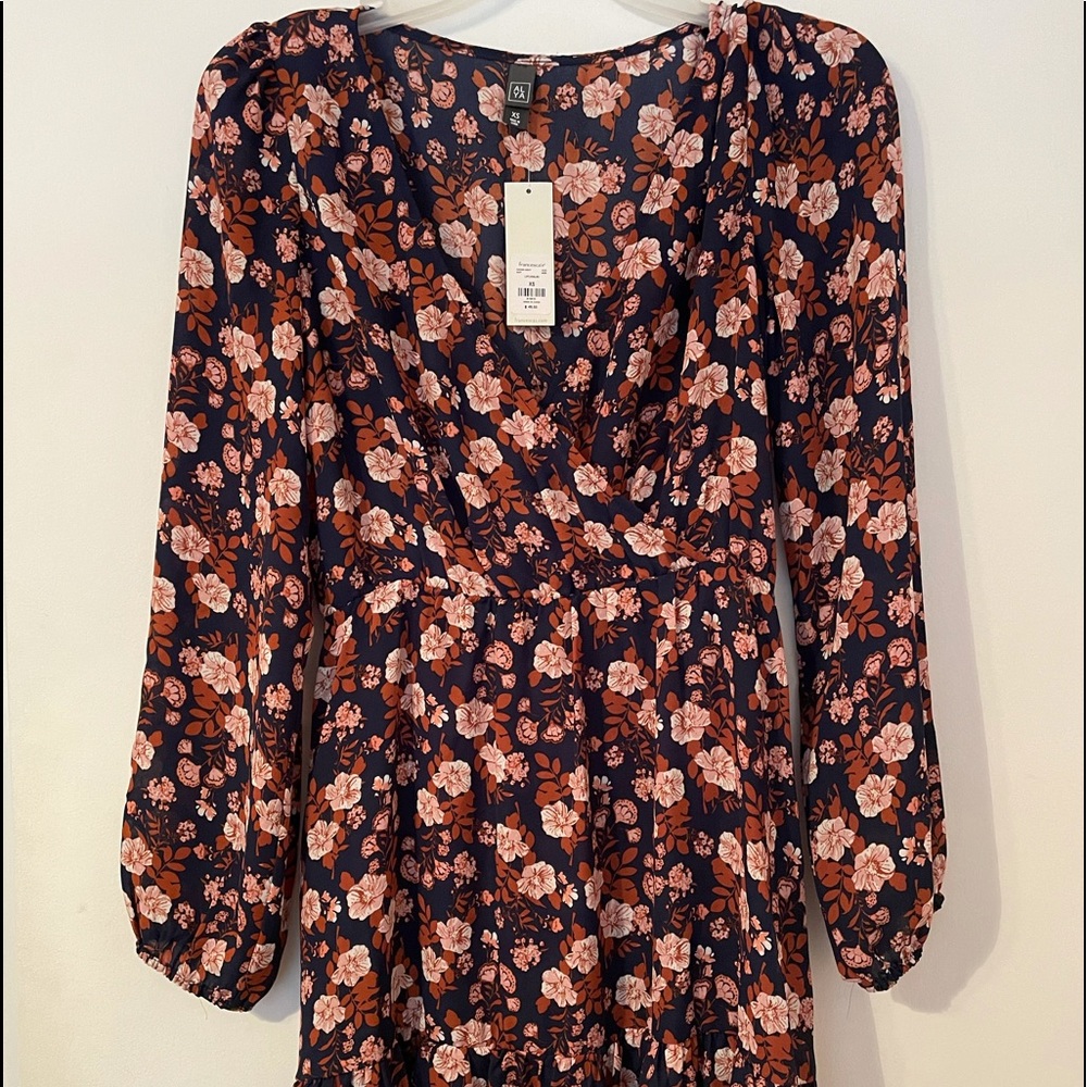 Francescas long sleeve mini dress